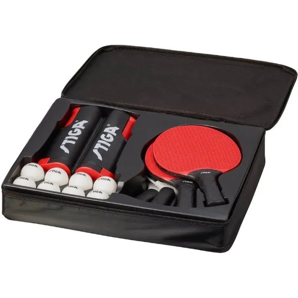 Фото - Набор для настольного тенниса Stiga Seasons Anywhere 4 Bats&8 Balls&Net (1230-0122-01)